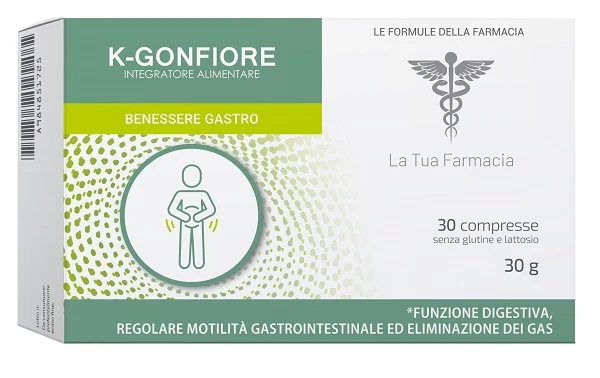 Labo24 k-gonfiore 30 compresse