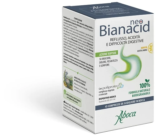 Neobianacid 45 compresse limone