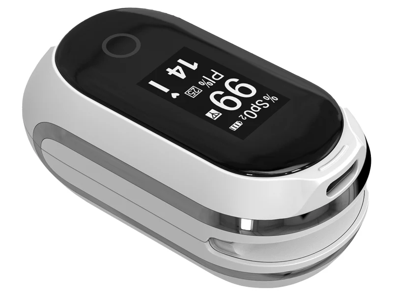 Pulsoximetro Bluetooth Ricaricabile Oxy 8