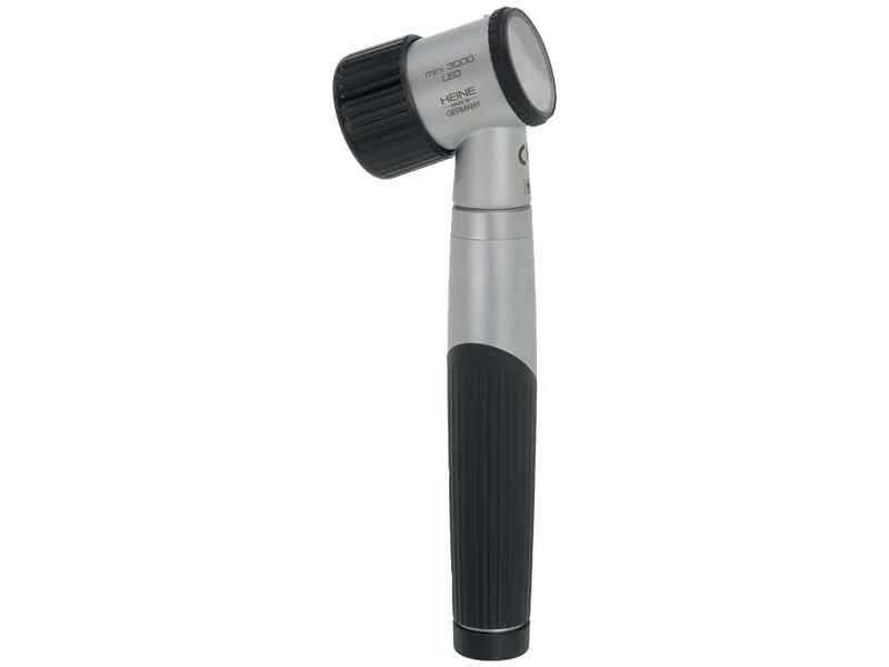 Dermatoscopio Led Heine Mini 3000 Con Astuccio Morbido Piastrina Di Contatto Con Scala