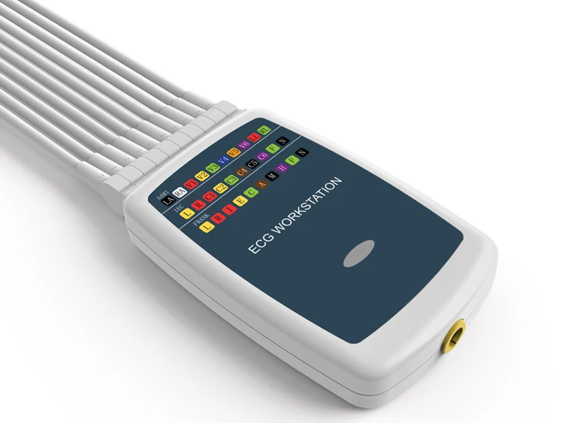 Stazione DI Lavoro ECG Wireless Contec 8000 12 Canali