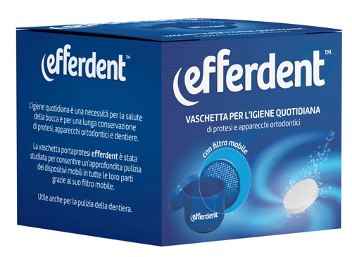 Efferdent Vaschetta Portaprote