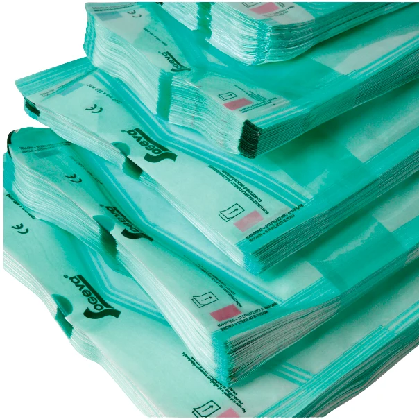 Buste per sterilizzazione a vapore EO gas - piatte e a soffietto - dispositivo medico classe I