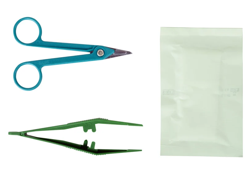 Kit rimozione sutura sterile