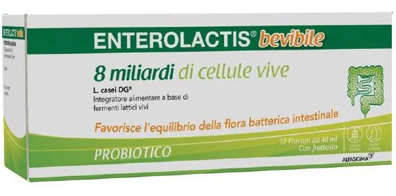 Enterolactis Bevibile 12 Flaconi da 10ml