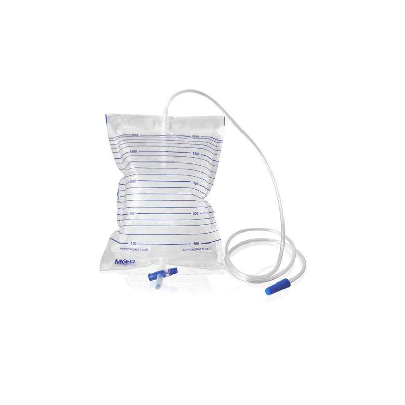 M+D U-Bag sacca per urina in PVC 2000ml non sterile - cartone 250 pz