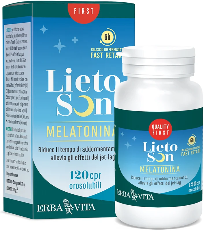 Lietoson Melatonina 120 Compresse Oro