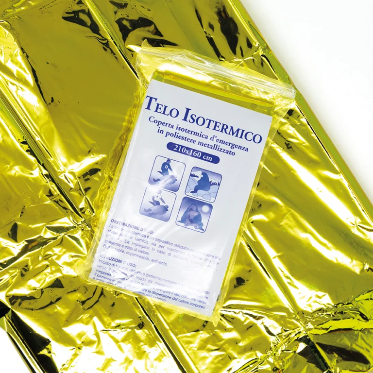Telo Isotermico Emergenza Gardening AI EMERCOV | 100 pz (1 box da 100)