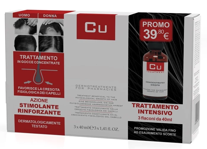 Vital plus cu intensiv 3 x 40 ml