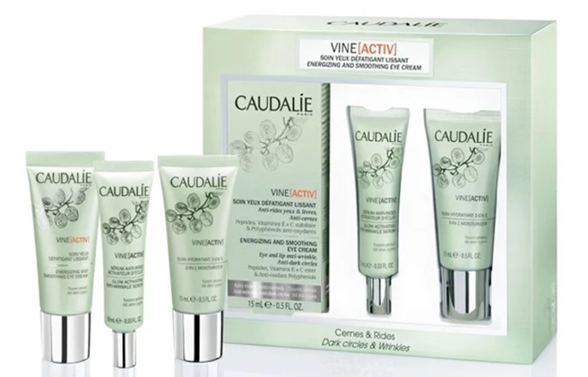 Vineactiv cofanetto occhi 2019 crema occhi 15 ml + siero 10 ml + crema viso 15 ml