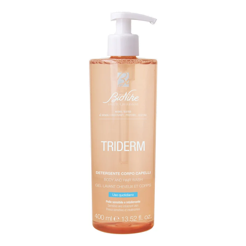 Triderm detergente corpo capelli 400 ml
