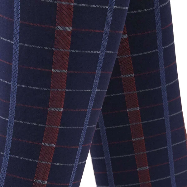 Scottish knee-high 100 unisex gambaletto fantasia blu navy s