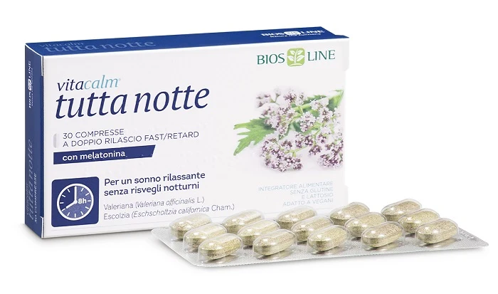 Vitacalm Tutta Notte Mel 30 Compresse
