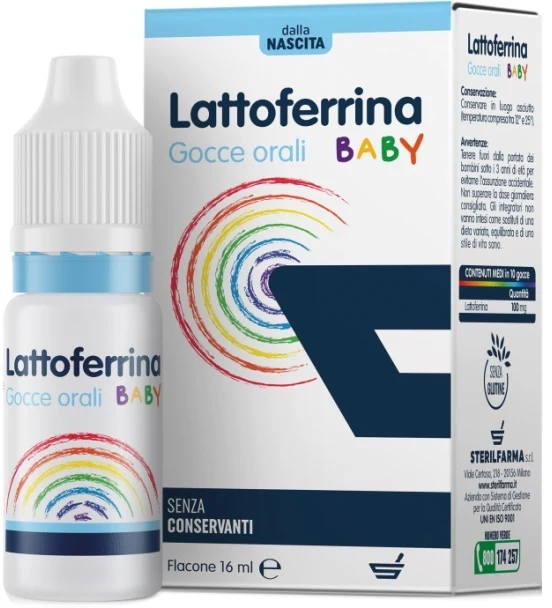 Lattoferrina Baby Gocce 16ml