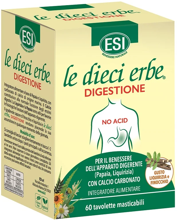 Esi Le Dieci Erbe Dig N/Ac 60T