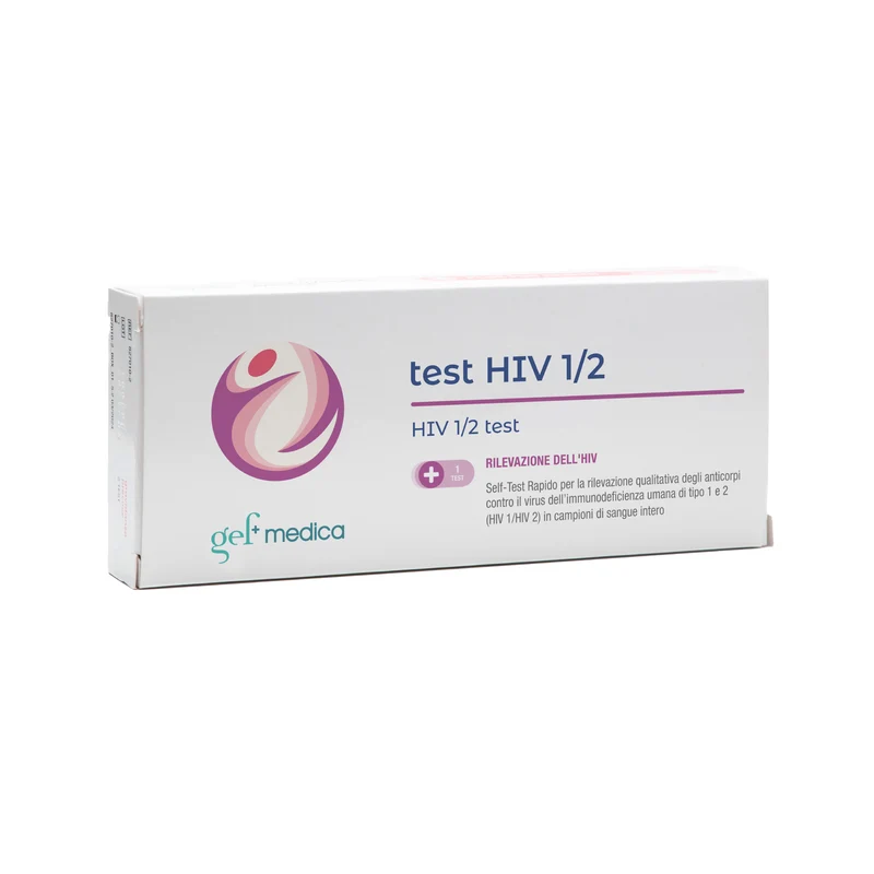 Test HIV 1/2 da casa - risultato rapido | Gef Medica