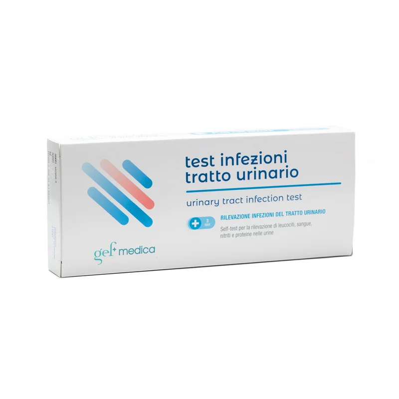Test Cistite e Infezioni Vie Urinarie — 3 stick urine | GEF Medica
