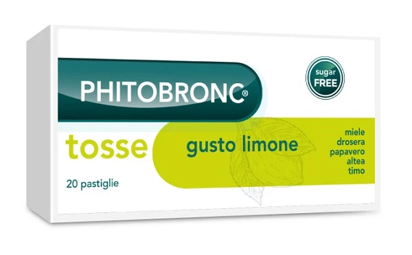 Phito bronc tosse limone 20 pastiglie