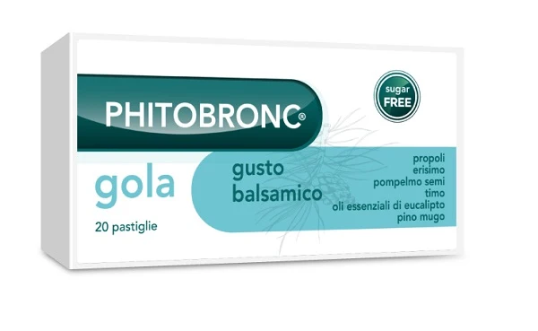Phito bronc gola balsamica 20 pastiglie