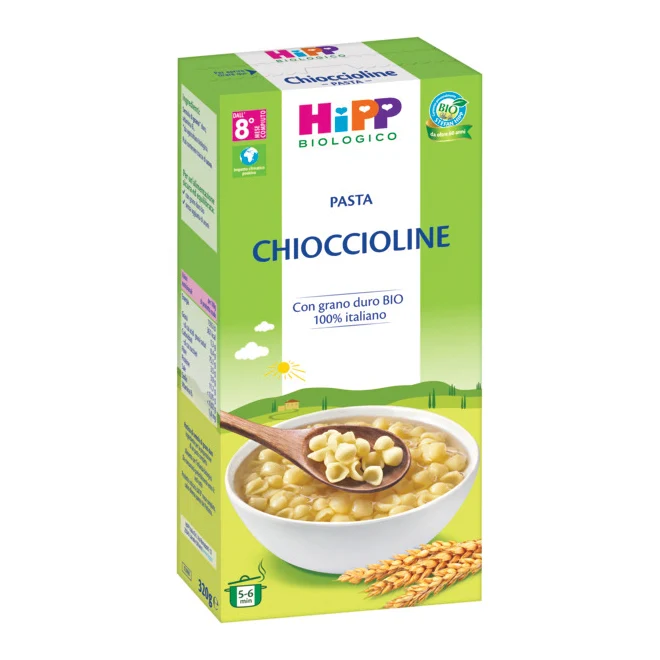 Hipp bio pastina chioccioline 320 g