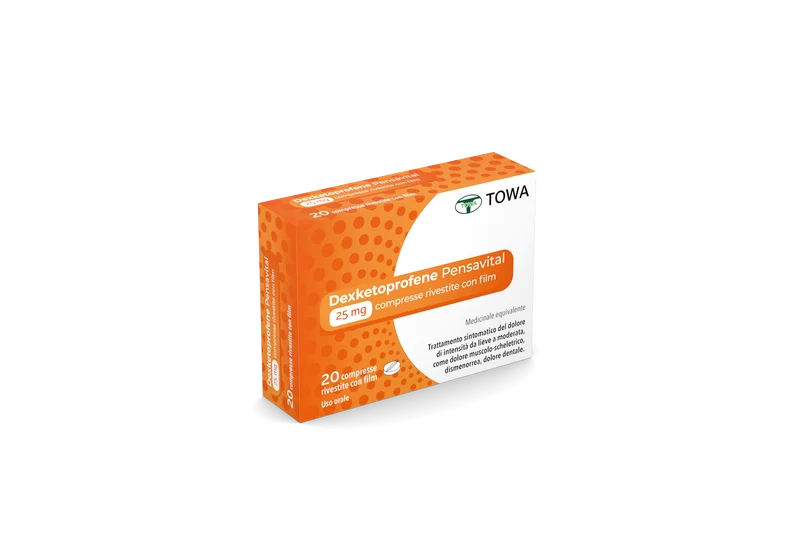 25 mg compresse rivestite con film 20 compresse in blister pvc-pvdc/al