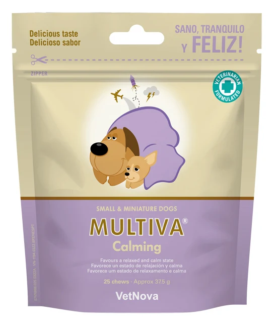 Multiva calming dog small/miniature 25 chews