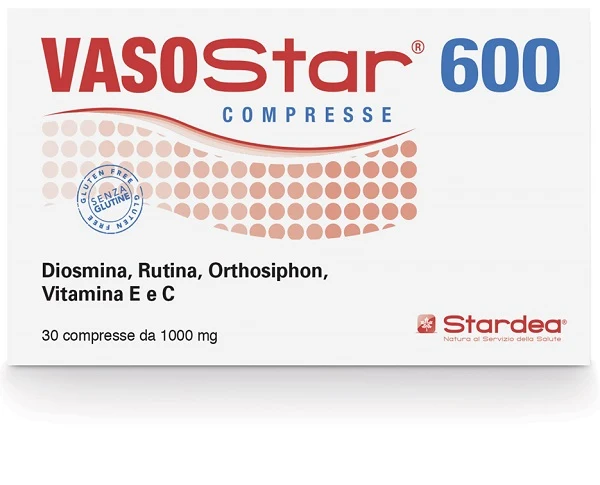 Vasostar 600 30 Compresse (sostituito da Vasostar Gambe)